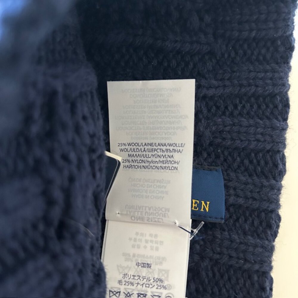 POLO RALPH LAUREN Winter Bear Beanie - Picture 4 of 4